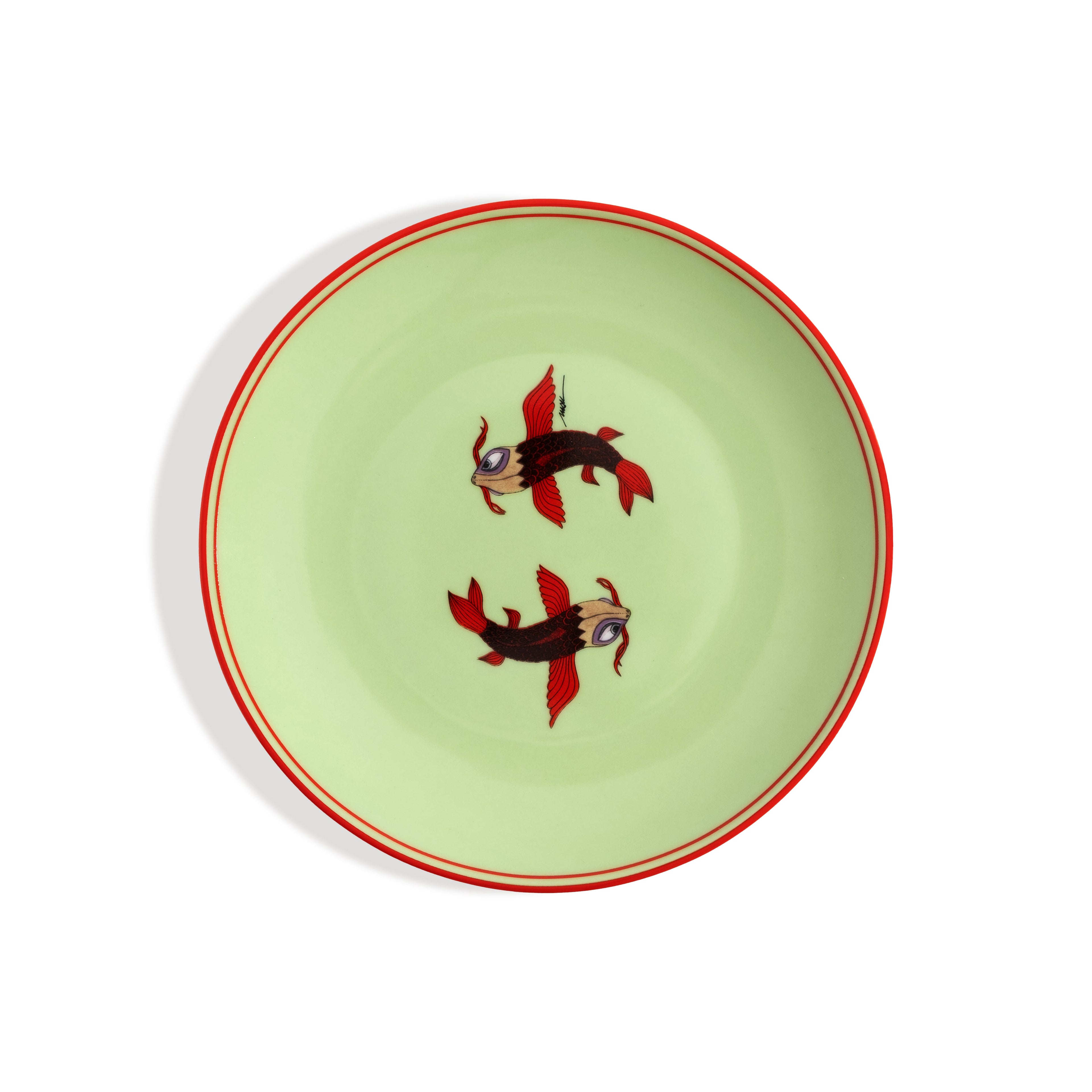 I Believe In Good Collection Tatlı Tabağı - Balık