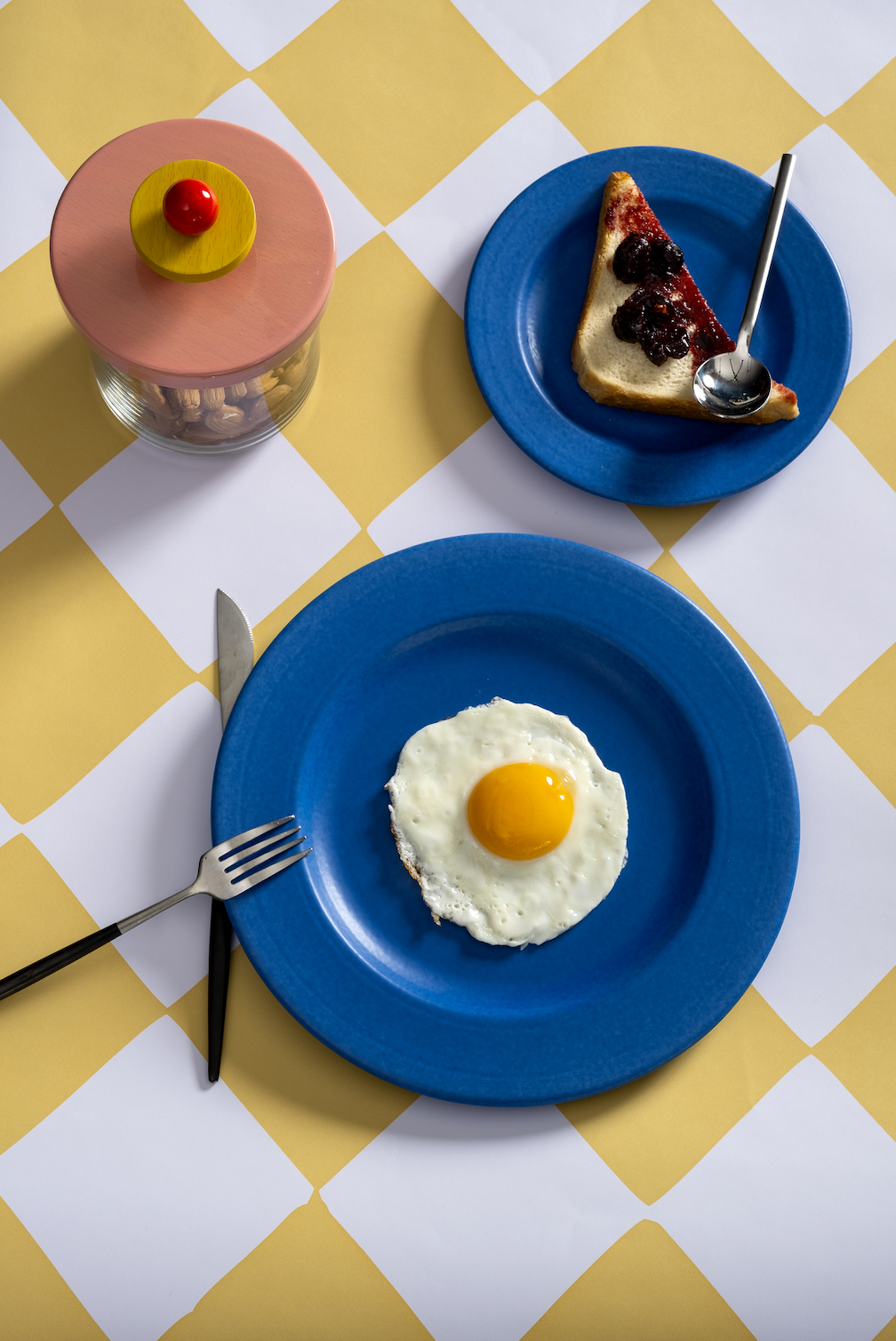 Rainbow Collection Yemek Tabağı - Kobalt