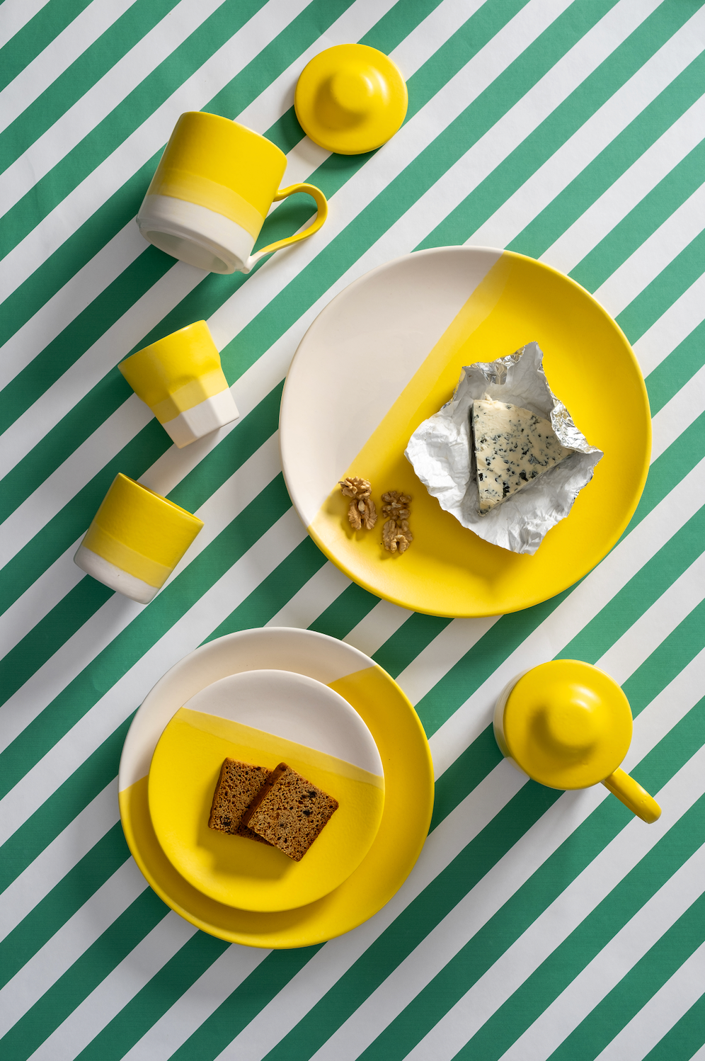 Rainbow Collection Moon Servis Tabağı - Solar