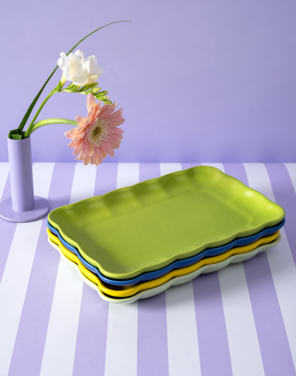 Rainbow Collection Servis Tepsisi - Solar