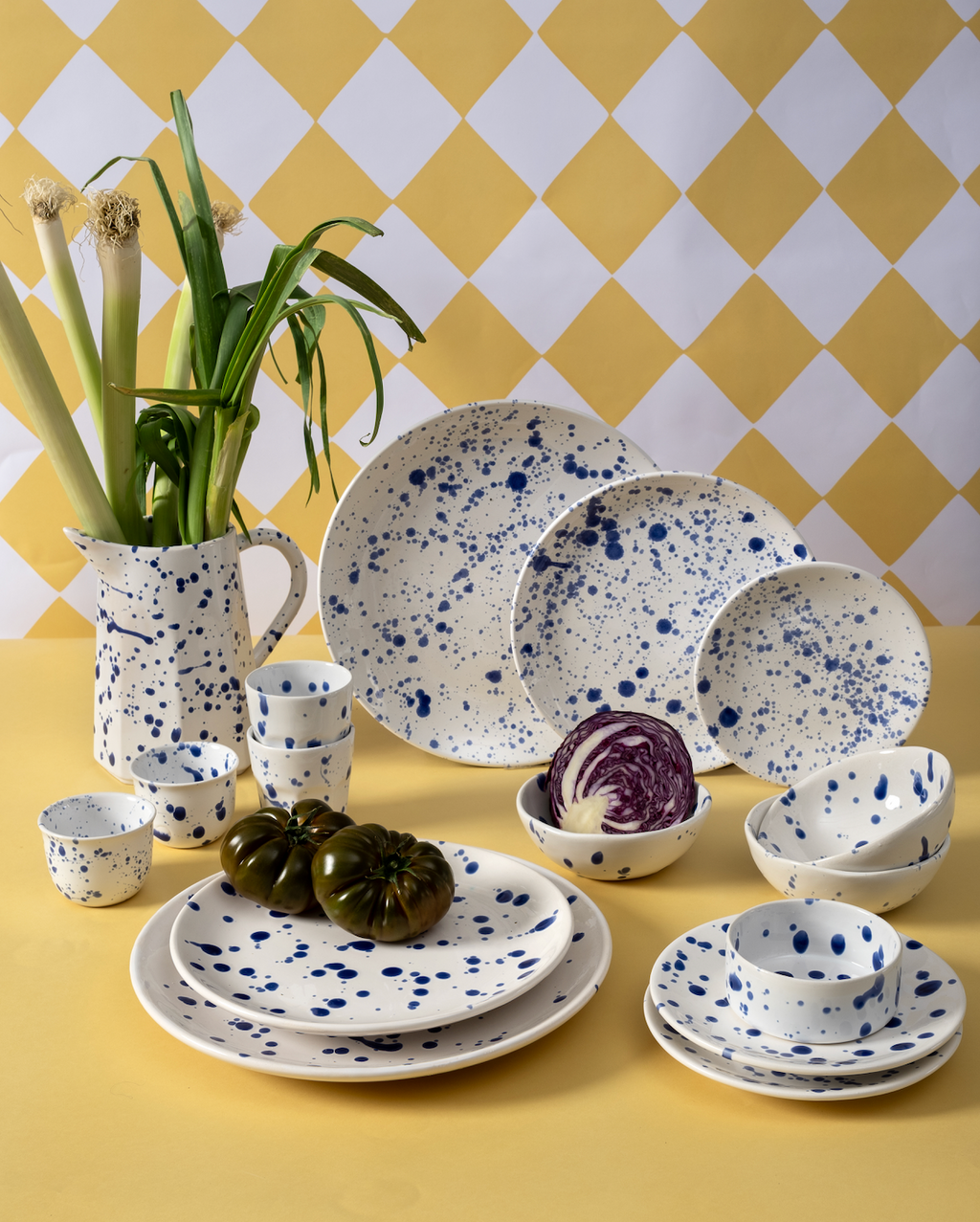 Confetti Collection Servis Tabağı / Milk