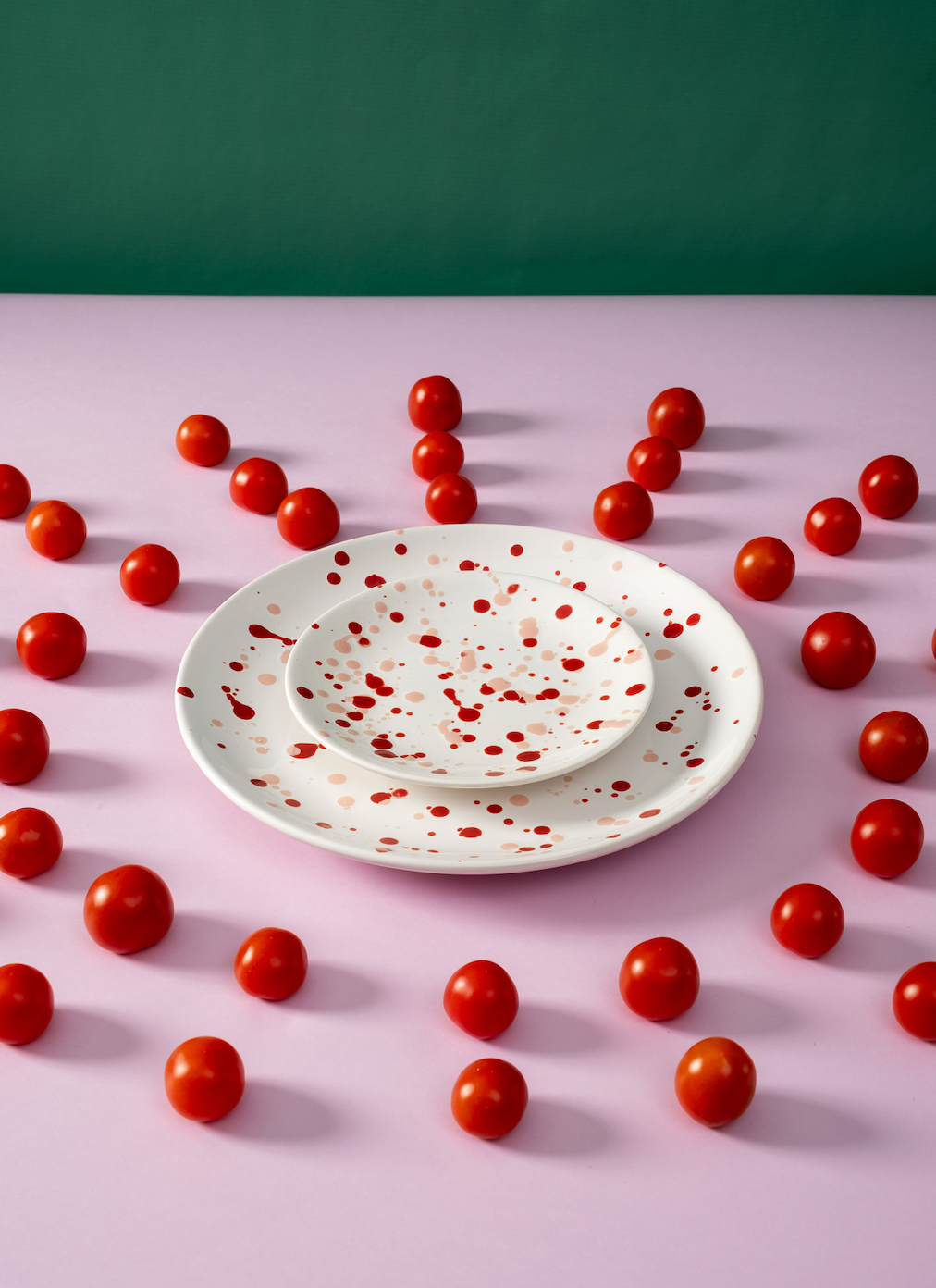 Confettı Collectıon Servis tabağı / cherry