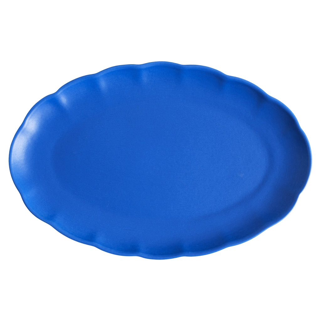 Rainbow Collection Cloud Servis Tabağı - Kobalt L