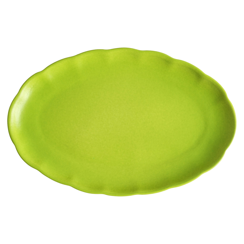 Rainbow Collection Cloud Servis Tabağı - Lime L