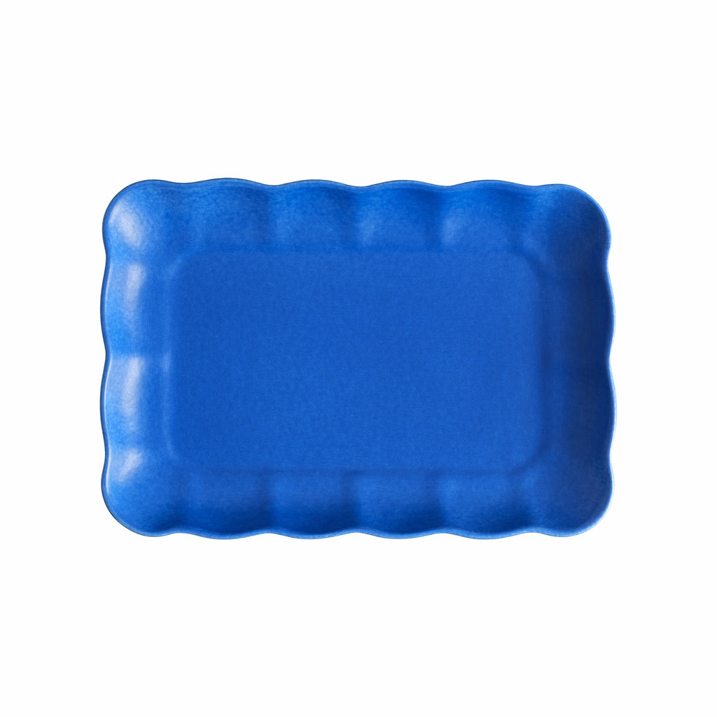 Rainbow Collection Servis Tepsisi - Kobalt