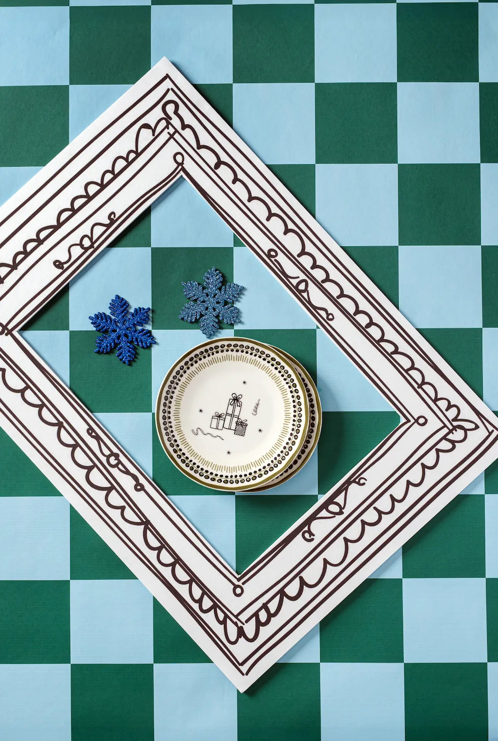 Holiday Collection Tatlı Tabağı, Yeşil