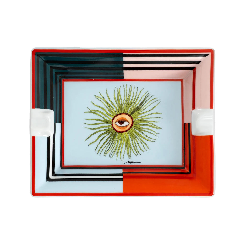 I Believe In Good Collection Göz Küllük ve Kupa Seti / Hediye Kutulu/ mavi