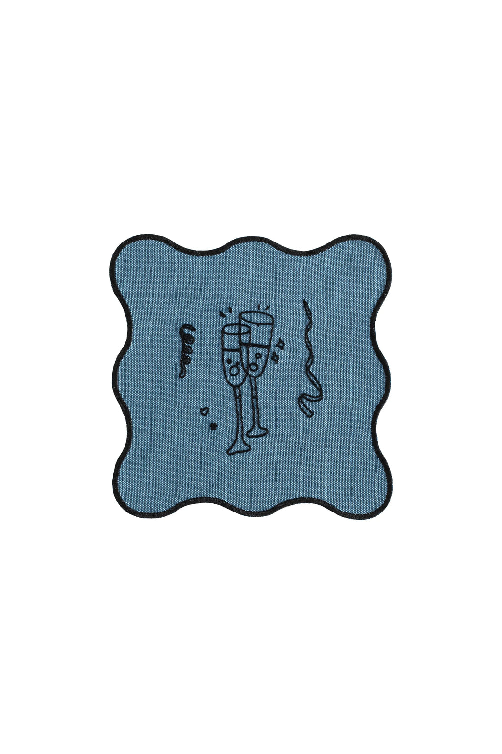 Holiday Collection 4'lü Bardak Altlığı Seti, Mavi