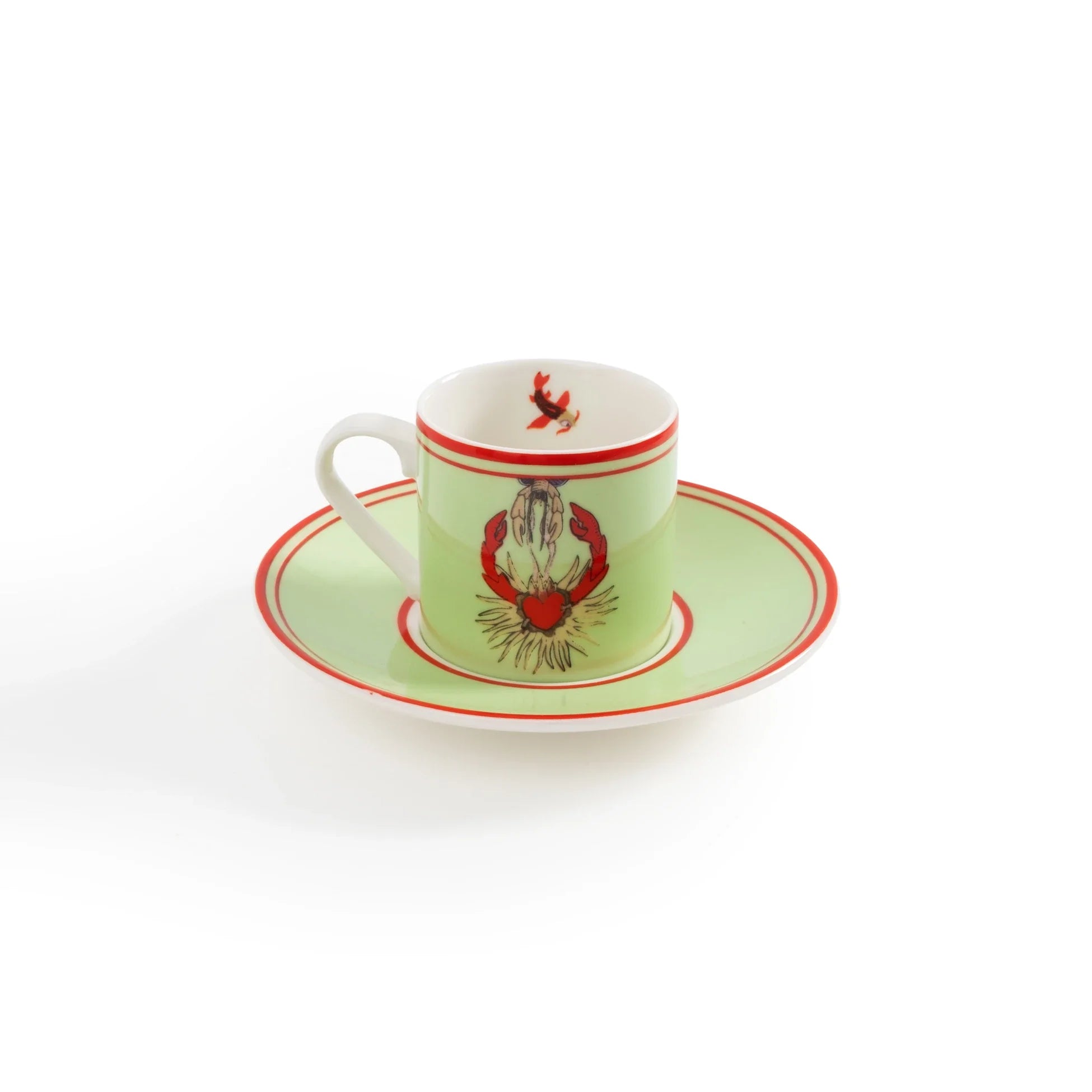 I Believe In Good Collection yengeç 2'li Espresso Seti / Hediye Kutulu