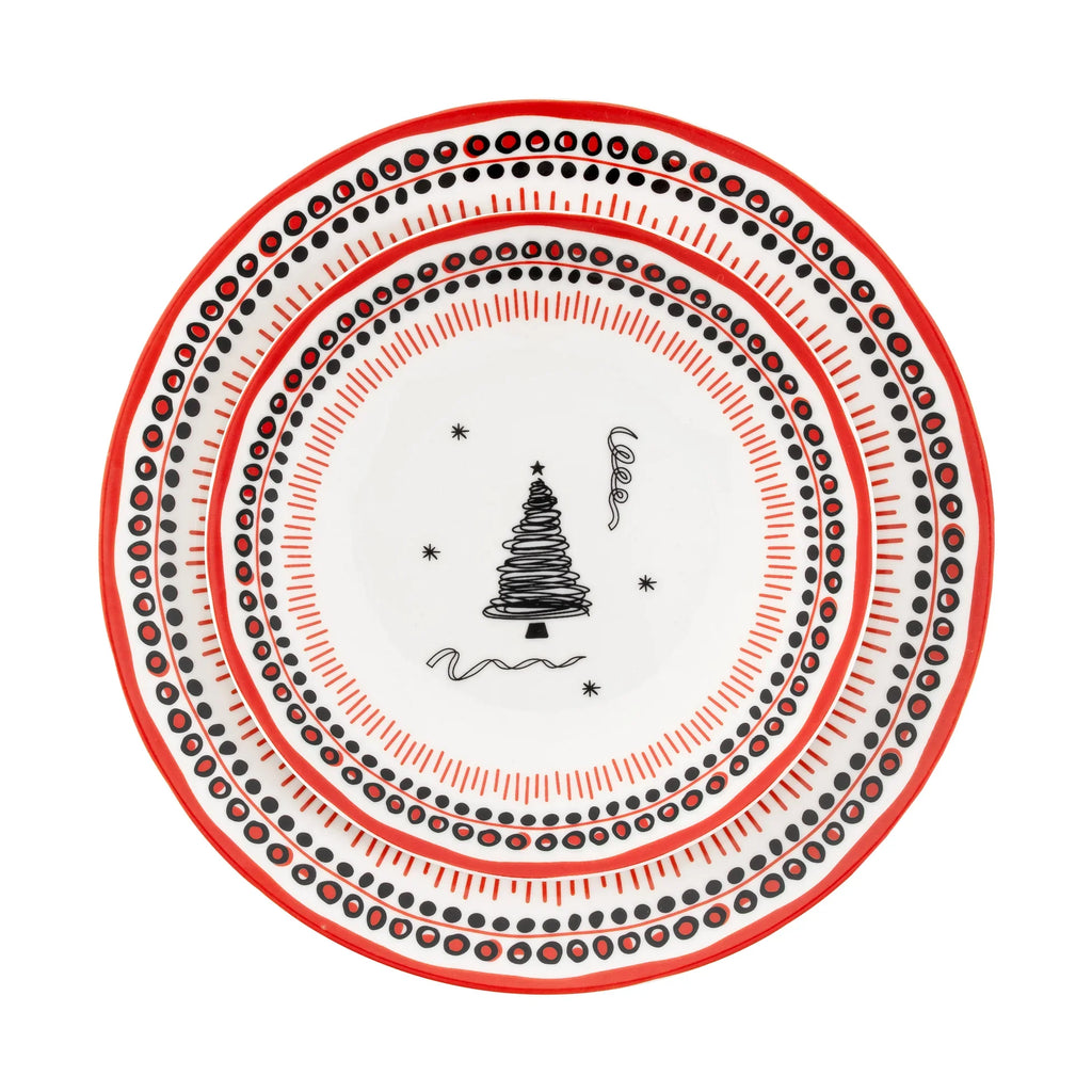 Holiday Collection Yemek Takımı, 12 Parça Kırmızı