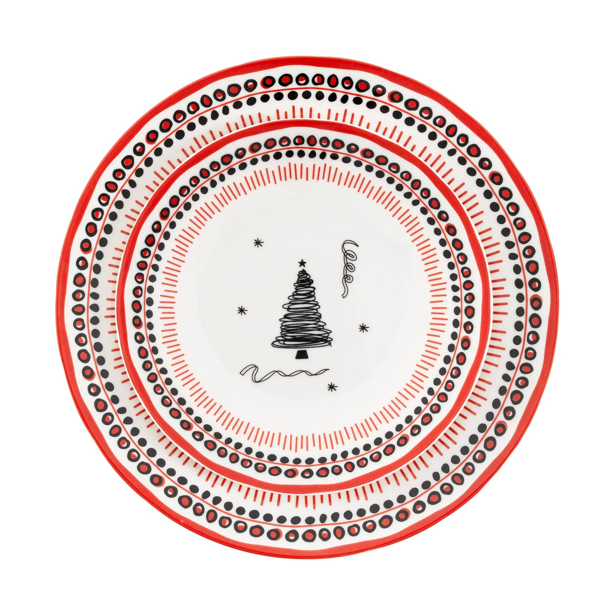 Holiday Collection Yemek Takımı, 12 Parça Kırmızı