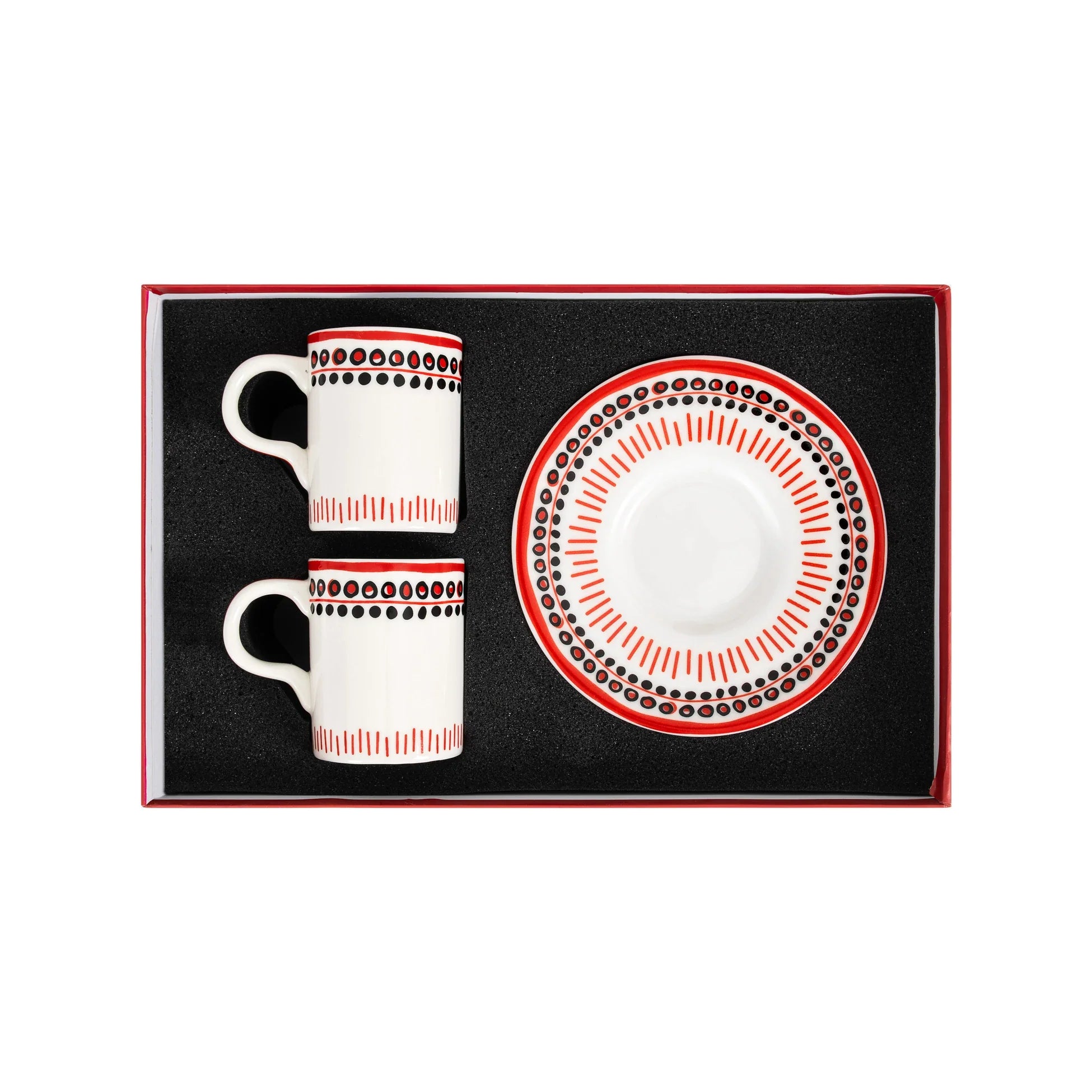 Holiday Collection Porselen 2'li Kahve Fincanı Seti / Hediye Kutulu