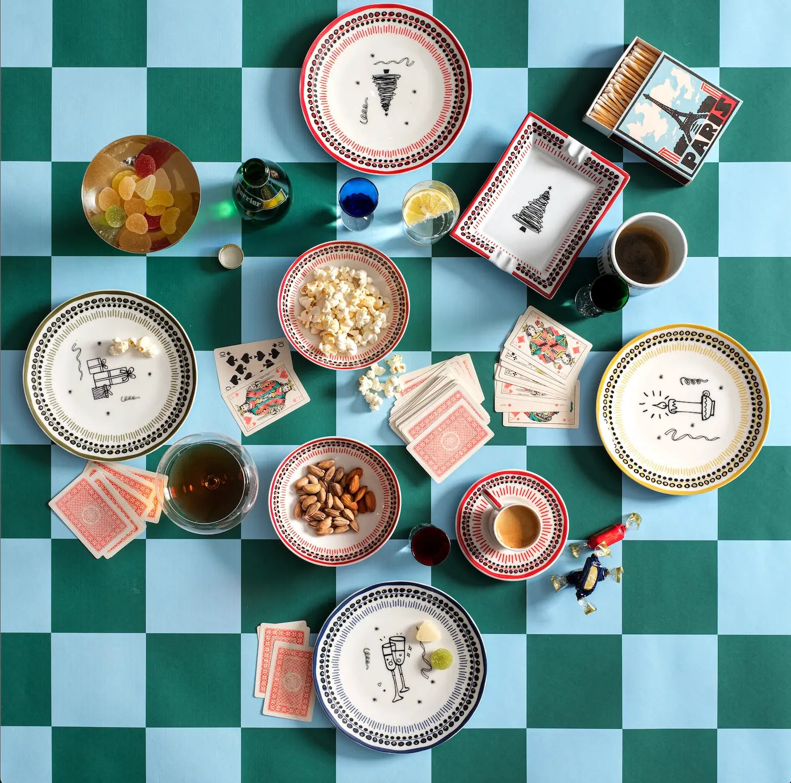 Holiday Collection Porselen Tatlı Tabağı