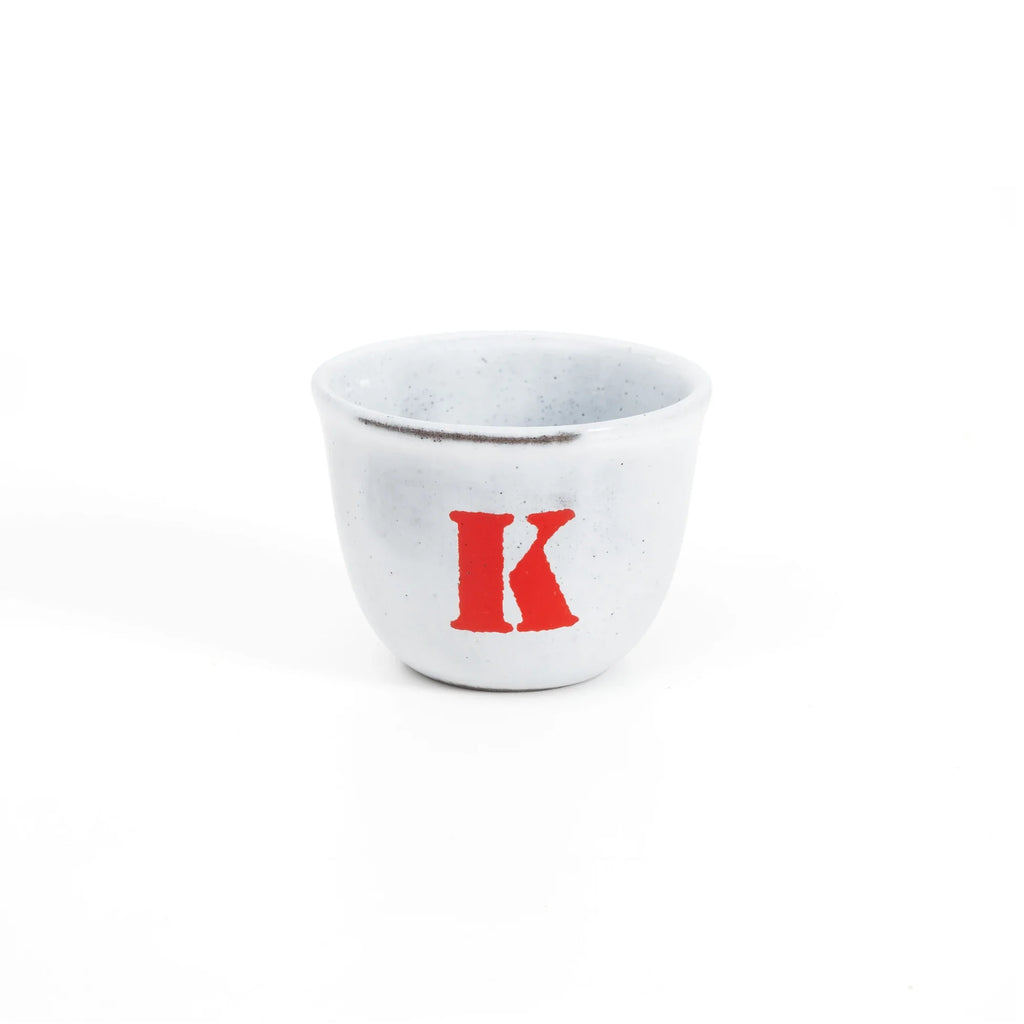Vintage Monogram Espresso Fincanı