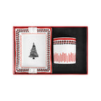 Holiday Collection Porselen Mum ve Küllük Seti / Hediye Kutulu