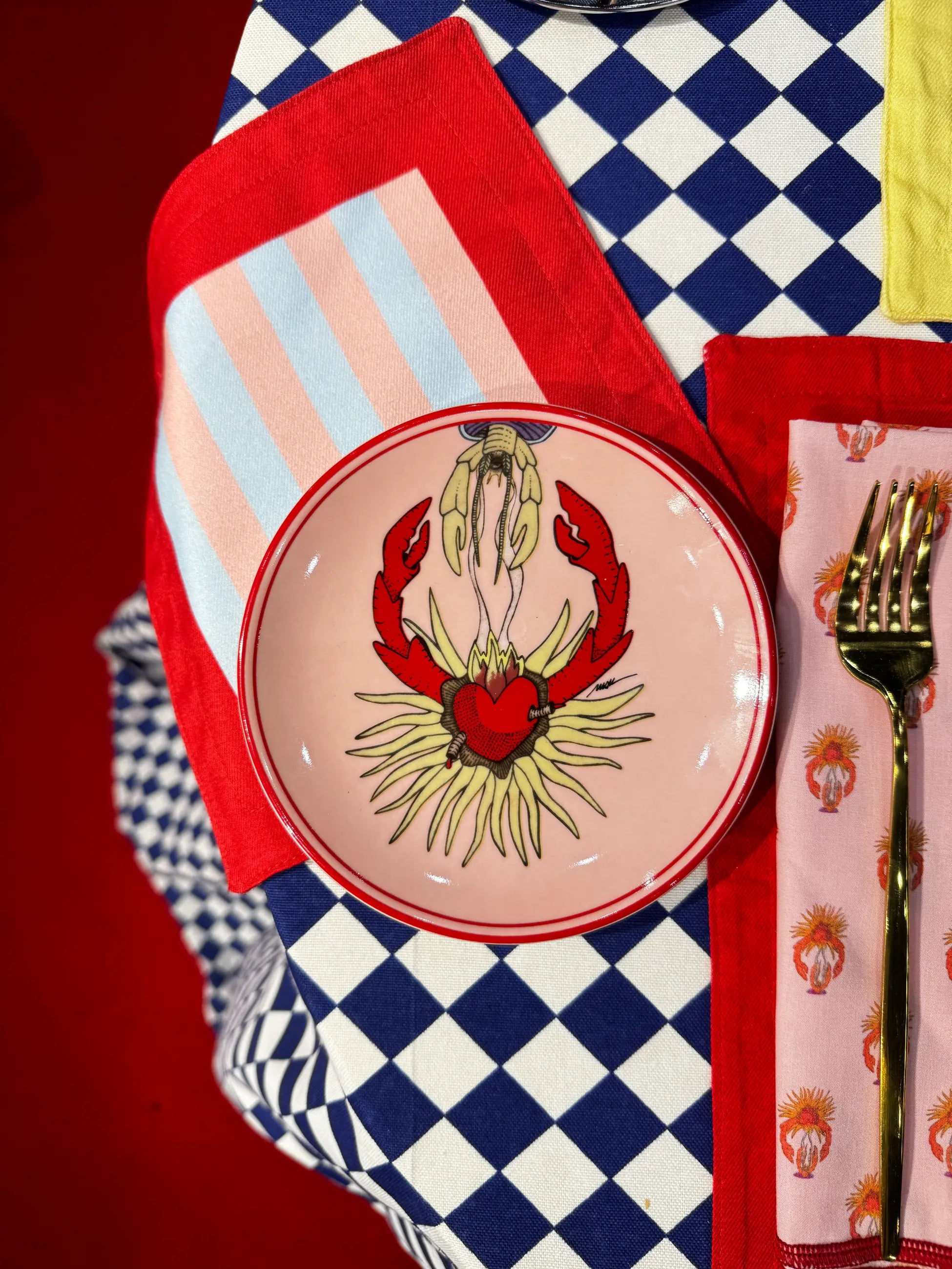 I Believe In Good Collection Aperitif Tabağı - Yengeç