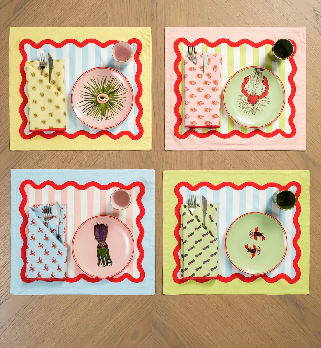 I Believe In Good Collection Tatlı Tabağı - Ahtapot