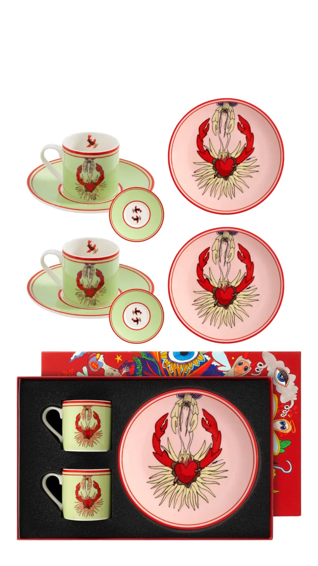 I Believe In Good Collection Yengeç 6'lı Set / Hediye Kutulu