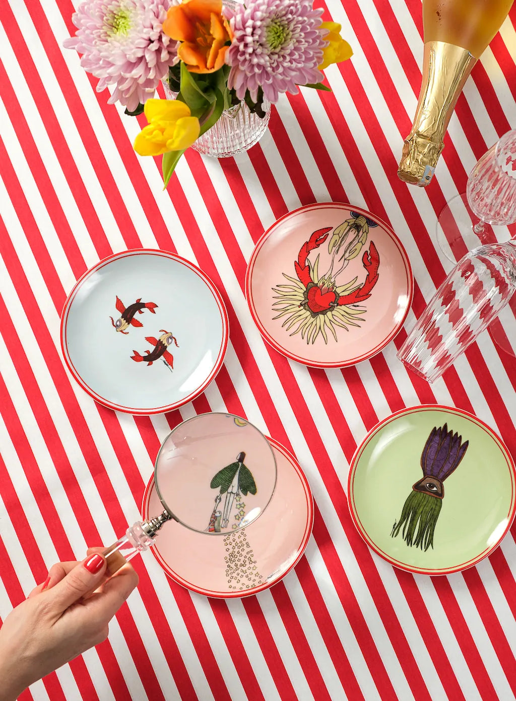 I Believe In Good Collection 4'lü Aperitif Tabağı Seti