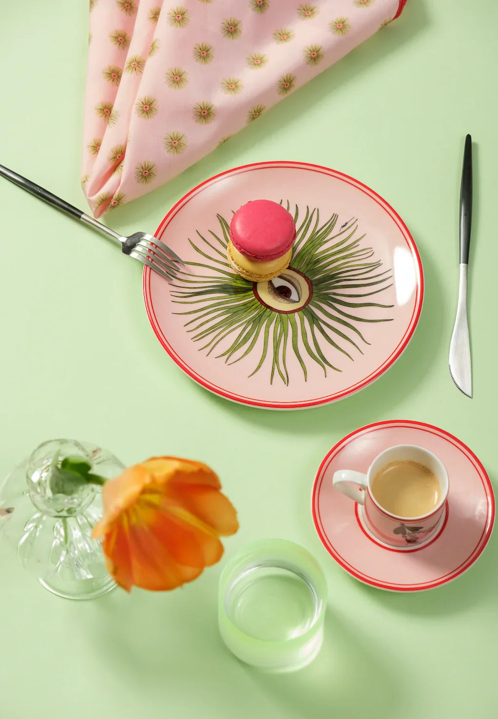 I Believe In Good Collection Tatlı Tabağı - Göz