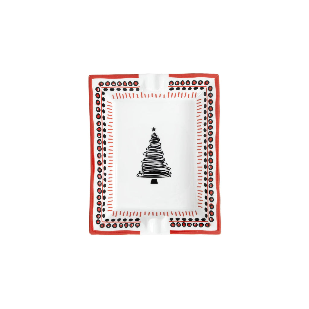 Holiday Collection Porselen Mum ve Küllük Seti / Hediye Kutulu