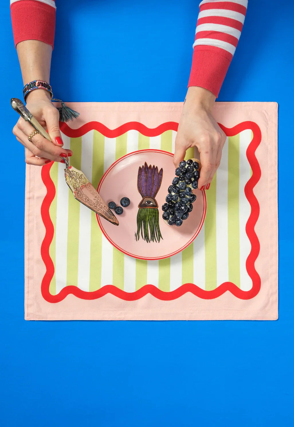 I Believe In Good Collection Tatlı Tabağı - Ahtapot