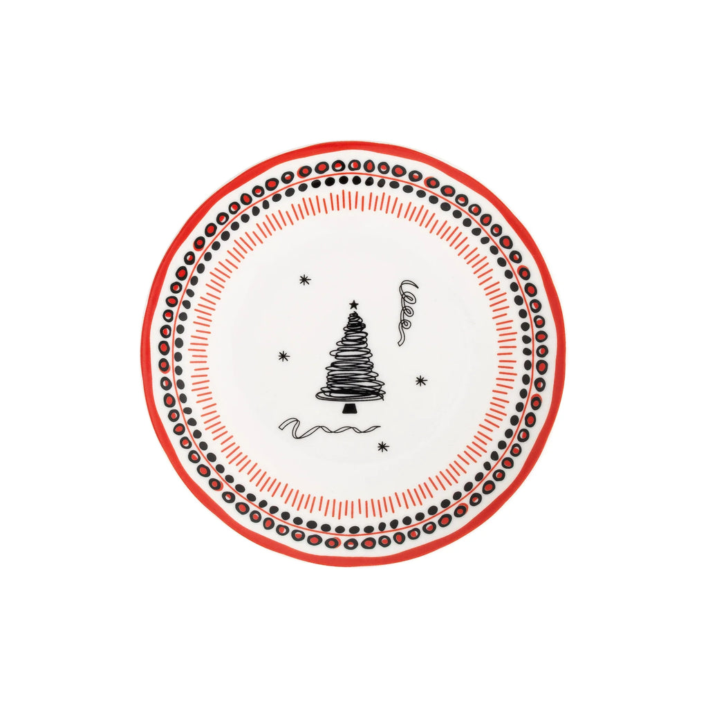 Holiday Collection Porselen Tatlı Tabağı